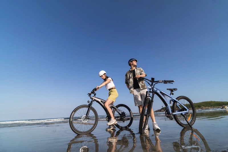 Långdistans hopfällbar elektrisk mountainbike Long-Range Foldable Electric Mountain Bike